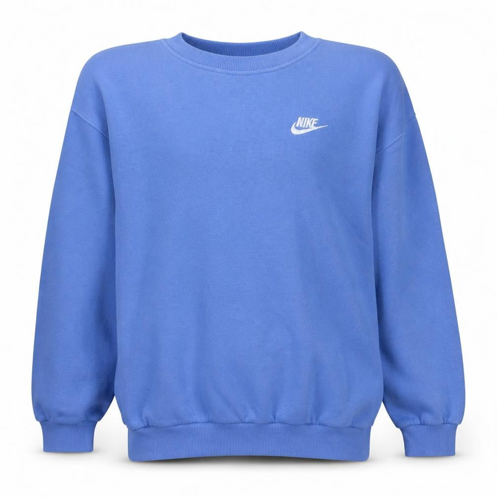 Nike Boys Blue XL Fleece Crew Neck Pullover Sweatshirt