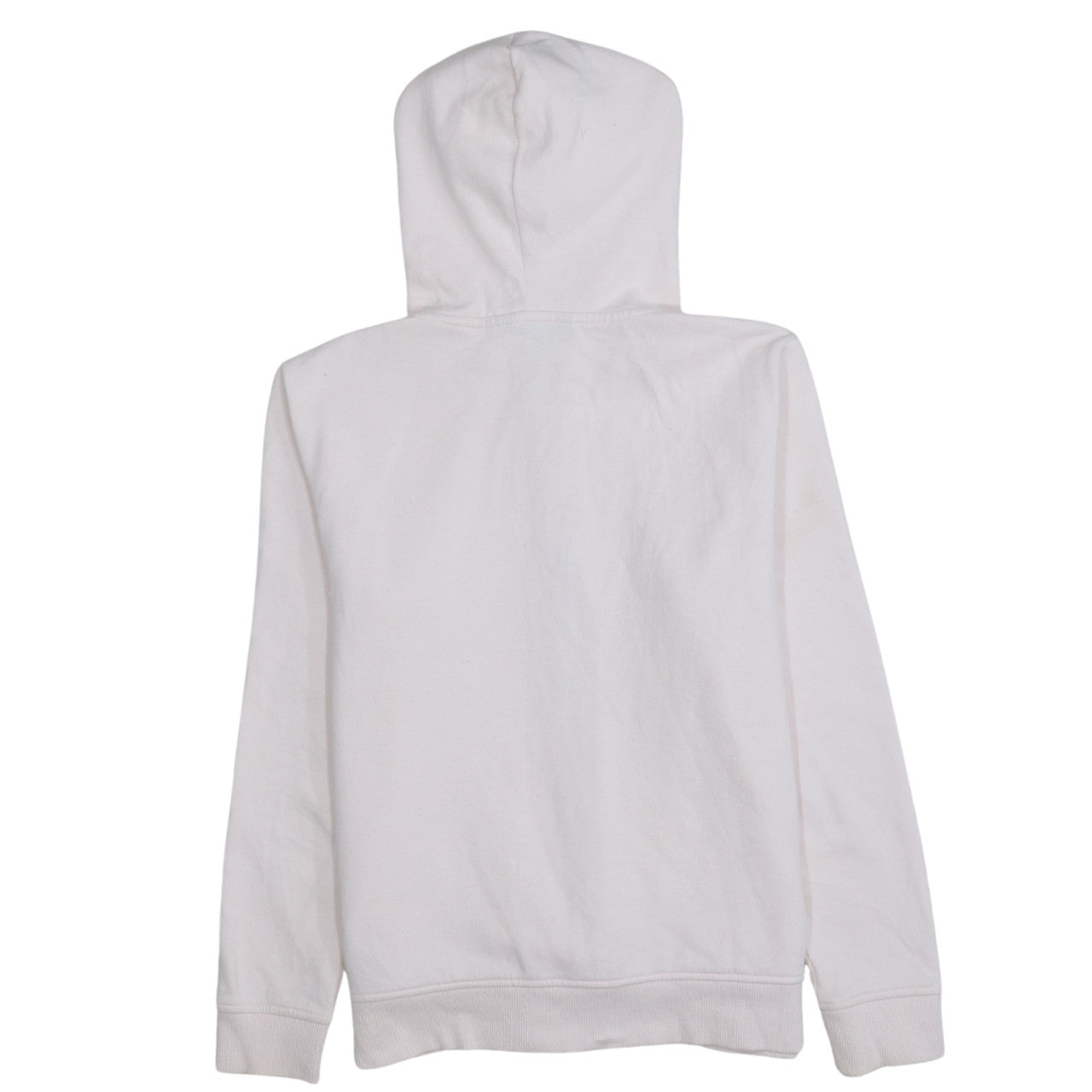 Tommy Hilfiger Women's Beige Full Zip Hoodie Small Cotton Blend