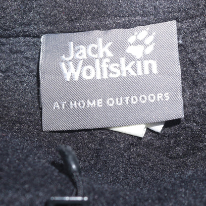Jack Wolfskin Men's Black Fleece Full Zip Jacket Size M