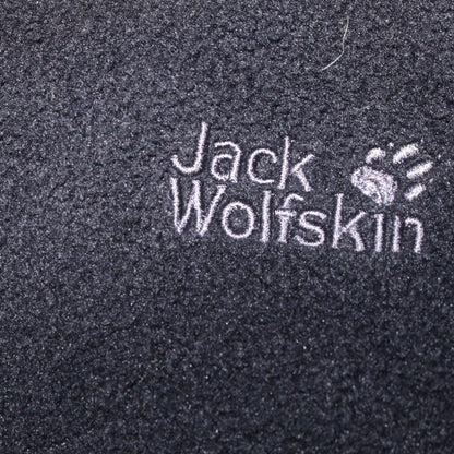 Jack Wolfskin Men's Black Fleece Full Zip Jacket Size M