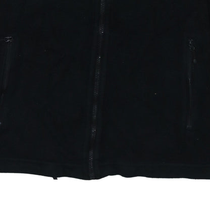 Jack Wolfskin Men's Black Fleece Full Zip Jacket Size M