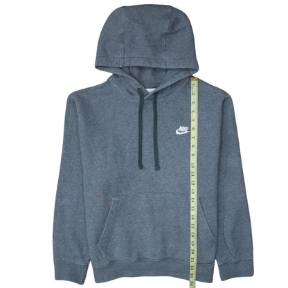 Nike Men's Grey Pullover Hoodie Small Fleece Sweatshirt