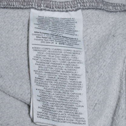 Nike Men's Grey Pullover Hoodie Small Fleece Sweatshirt