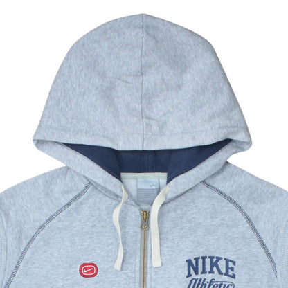 Nike Men's Grey Sleeveless Full Zip Hoodie Vest XL Athletic Style