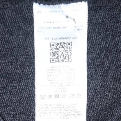 Ellesse Boys Black Sweatshirt 14 Years Logo Tape Crew Neck Jumper