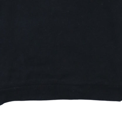 Ellesse Boys Black Sweatshirt 14 Years Logo Tape Crew Neck Jumper