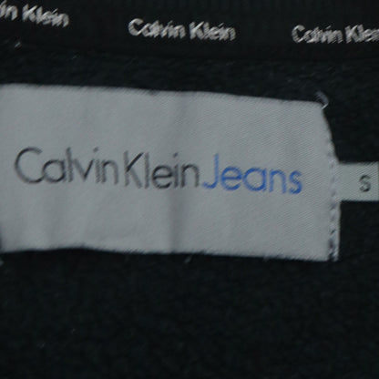 Calvin Klein Jeans Men's Black Small Crew Neck Pullover Sweatshirt