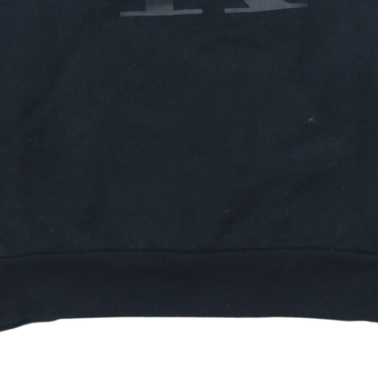 Calvin Klein Jeans Men's Black Small Crew Neck Pullover Sweatshirt
