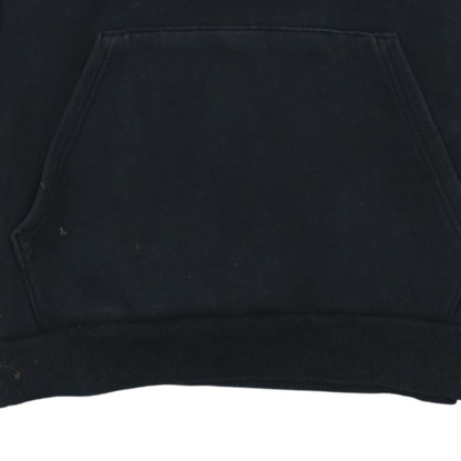 Puma Men Black Pullover Hoodie S Regular Fit Fleece Logo Sportswear