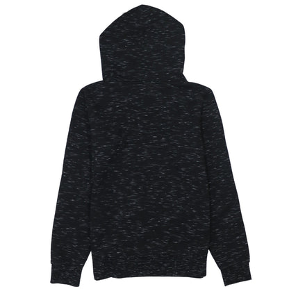 Champion Women Black Medium Pullover Hoodie with Logo Print