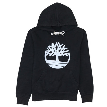 Timberland Men's Black Pullover Hoodie Size S Outdoor Graphic