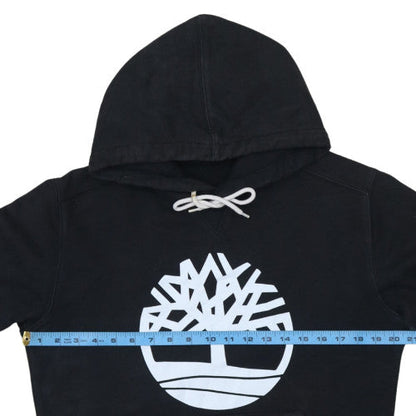 Timberland Men's Black Pullover Hoodie Size S Outdoor Graphic