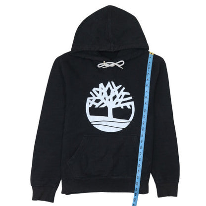 Timberland Men's Black Pullover Hoodie Size S Outdoor Graphic