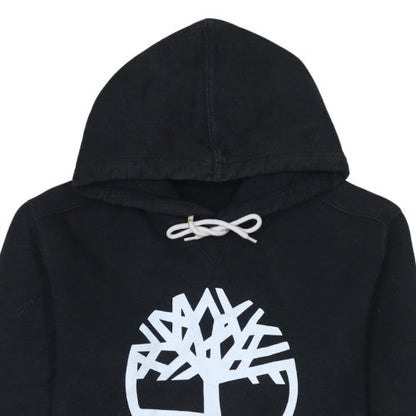 Timberland Men's Black Pullover Hoodie Size S Outdoor Graphic