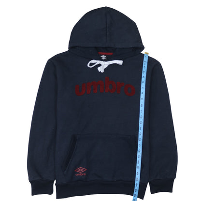Umbro Men’s Blue Pullover Hoodie 2XL Regular Fit Sportswear