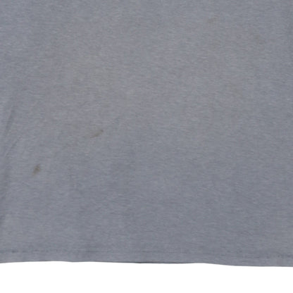 Adidas Men Grey 2XL Quarter Zip Sweatshirt Pullover Sports Top