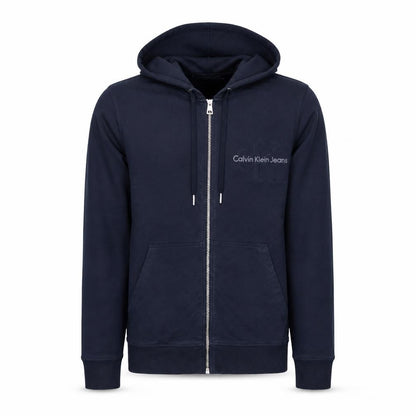 Calvin Klein Jeans Men's Blue Full Zip Hoodie Size S