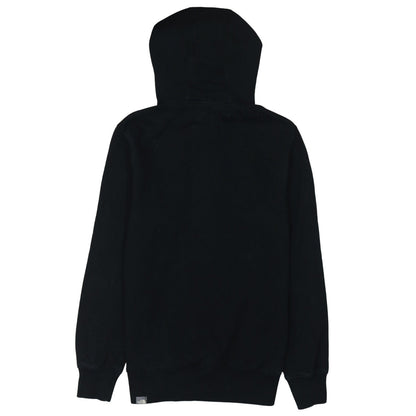 The North Face Men's Black Pullover Hoodie Small Logo Graphic Hooded Top