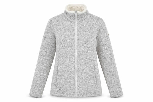 Regatta Womens Grey Fleece Full Zip Jumper Size 12