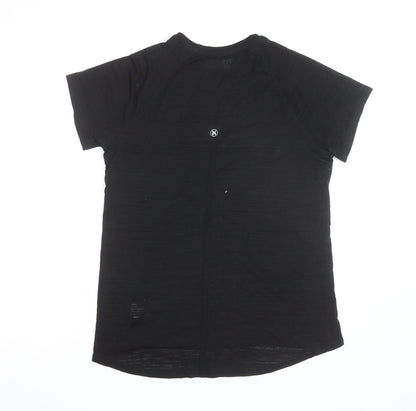 Next Women’s Black Short Sleeve Sports T-Shirt Size 12