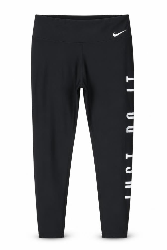 Nike Women's Black Dri-Fit Just Do It Leggings Size L