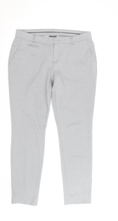 Street One Men's Grey Slim Fit Chino Trousers Size M