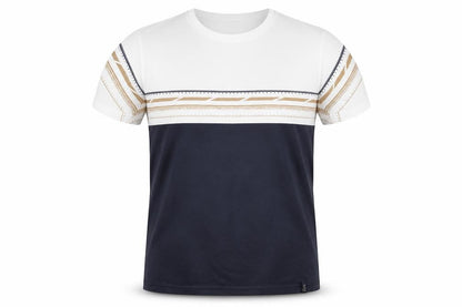 Springfield Men's Multicoloured Cotton Crew Neck T-Shirt Size L