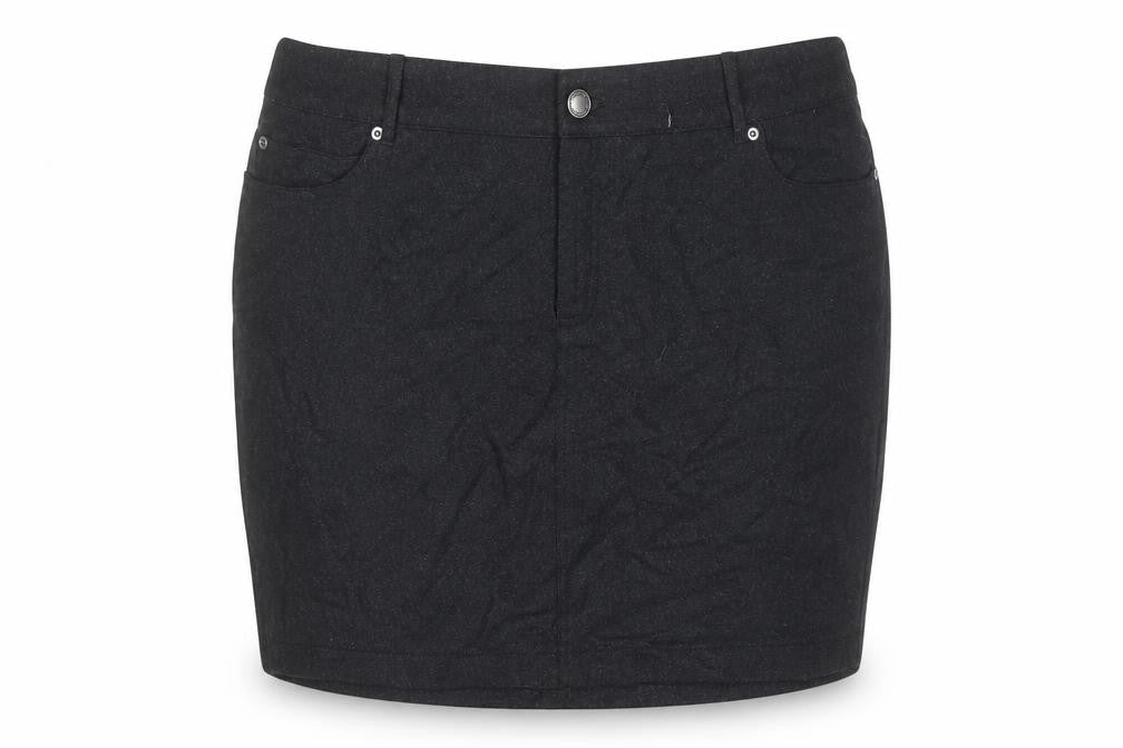 Mint Velvet Women's Black Wool Blend Pencil Skirt Size 18