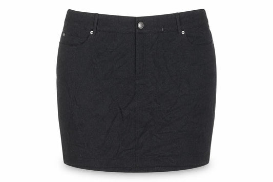 Mint Velvet Women's Black Wool Blend Pencil Skirt Size 18