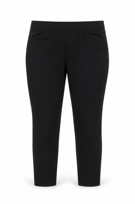 J.Crew Mercantile Womens Black Size 12 Skinny Stretch Trousers