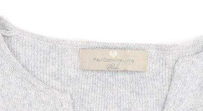 Paul Costelloe Living Studio Women’s Grey Cardigan Size 16