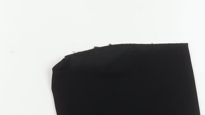 Topshop Women Black Size 12 Short Sleeve Blazer Jacket