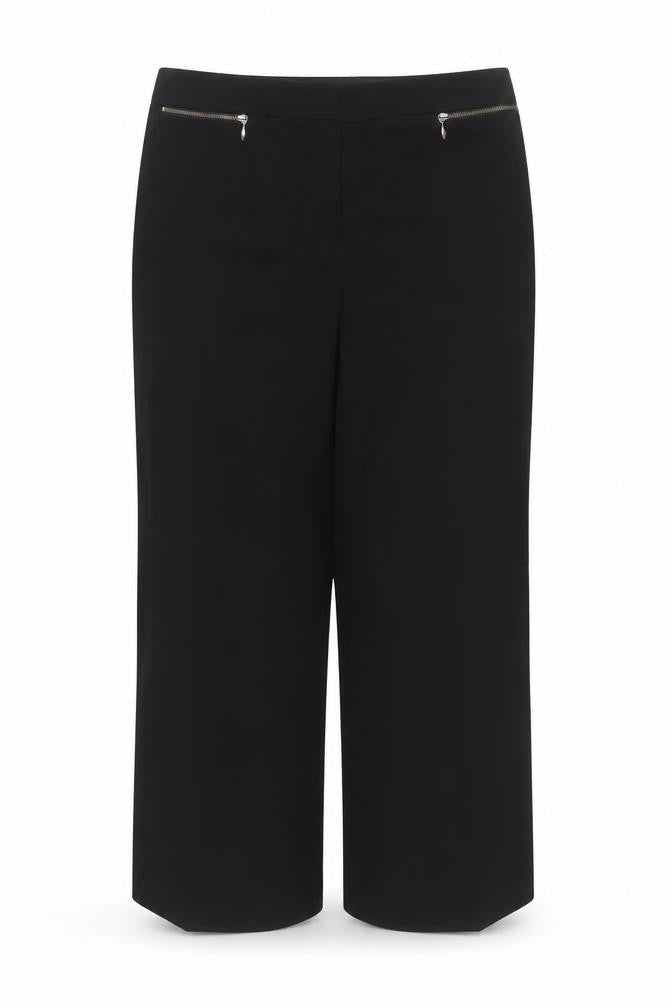 Marks & Spencer Women's Black Size 14 Short Stretch Trousers