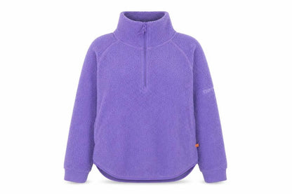 Portwest Women XS Purple Fleece 1/4 Zip Pullover Sweatshirt