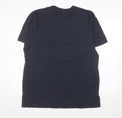 47 Brand Men's Navy Blue 2XL Patriotic Graphic Crew Neck T-Shirt
