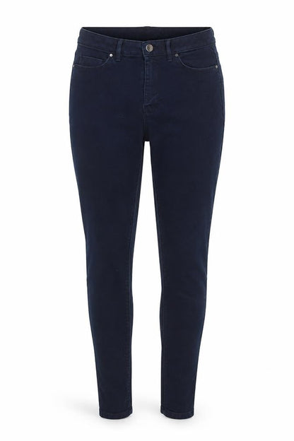 Dunnes Women’s Blue Skinny Jeans Size 10 Mid Rise Stretch Denim