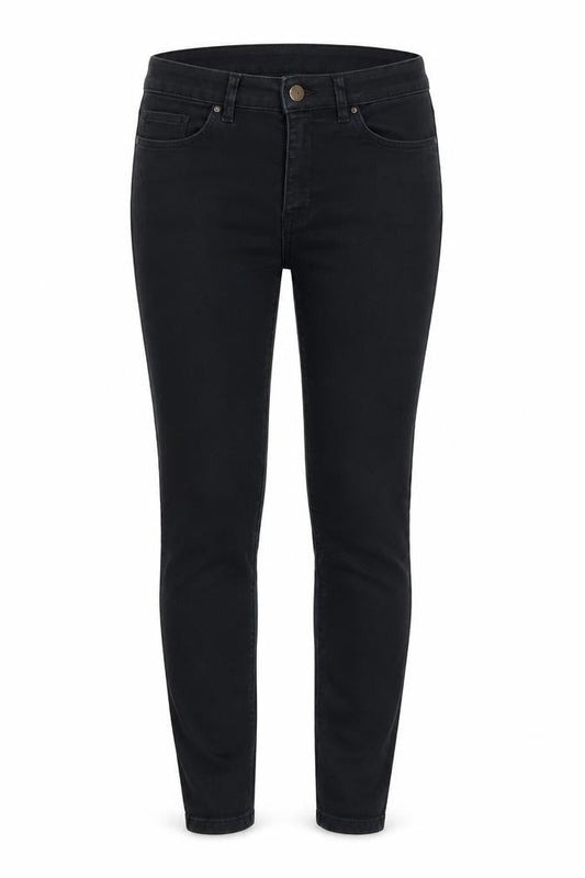 Dunnes Women’s Black Skinny Jeans Size 10 Slim Fit Stretch Denim