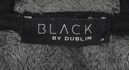 Black by Dublin Men’s Grey Softshell Hooded Jacket Size M