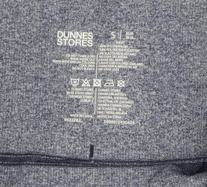 Dunnes Stores Womens Blue Seamless Gym Leggings Size S