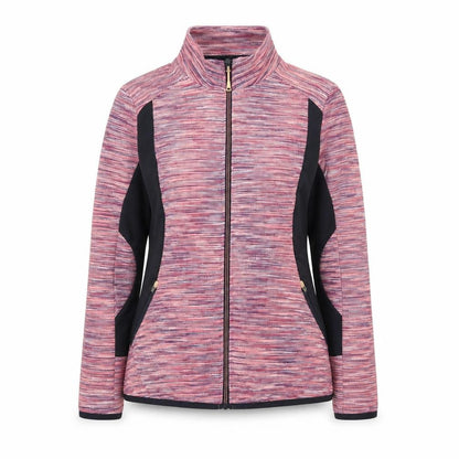 St Bernard Women’s Pink Full Zip Lightweight Stretch Jacket Size L