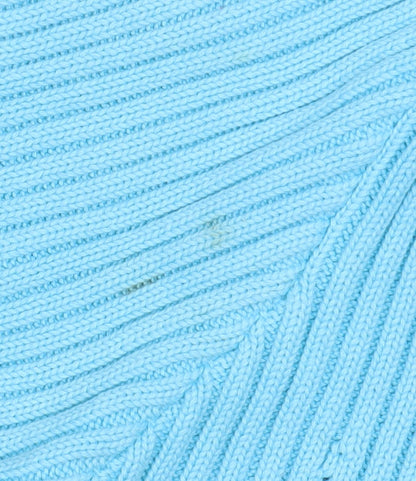 Signature Experience Women's Blue Open Knit Cardigan M