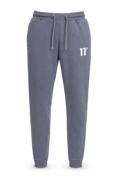11 Degrees Men'S Grey Jogger Sweatpants Xs Cotton Blend