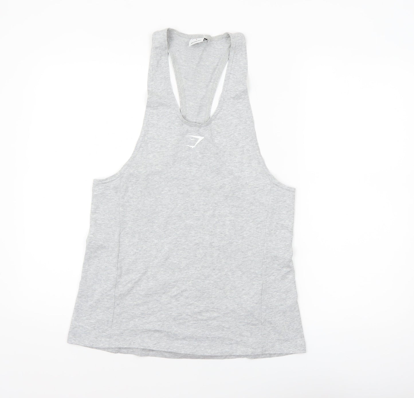 Gymshark Women's Grey S Racerback Tank Top Athletic Fit