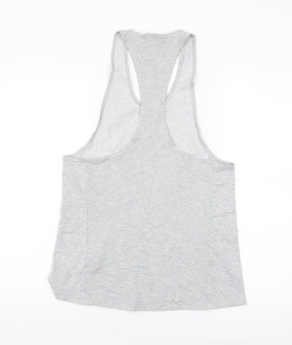 Gymshark Women's Grey S Racerback Tank Top Athletic Fit