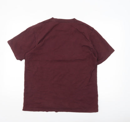Uniqlo Men Brown Dragon Ball Anime Graphic T-Shirt Size M