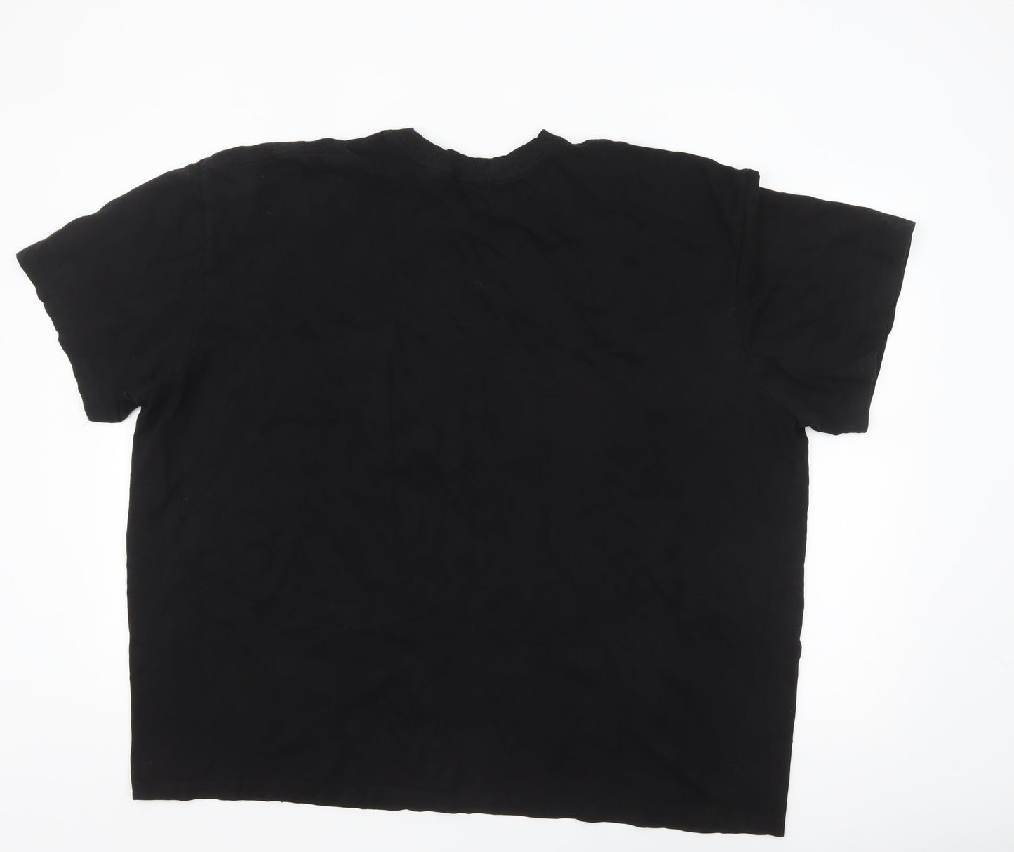 boohooMAN Men's Black 3XL Los Angeles California Graphic T-Shirt