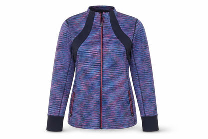 St. Bernard Women’s Multicoloured Track Jacket Size 12-14 Full Zip Sports Top