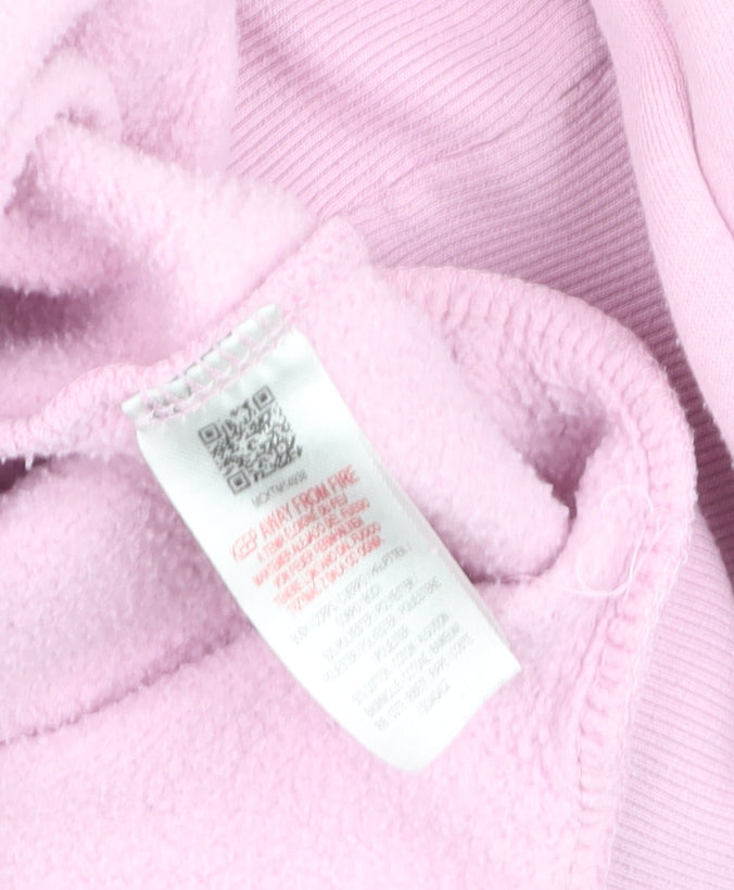 McKenzie Women's Pink Pullover Hoodie Small Cotton Blend