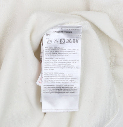 Regatta Women Ivory Fleece 1/2 Zip Pullover Sweatshirt UK 12