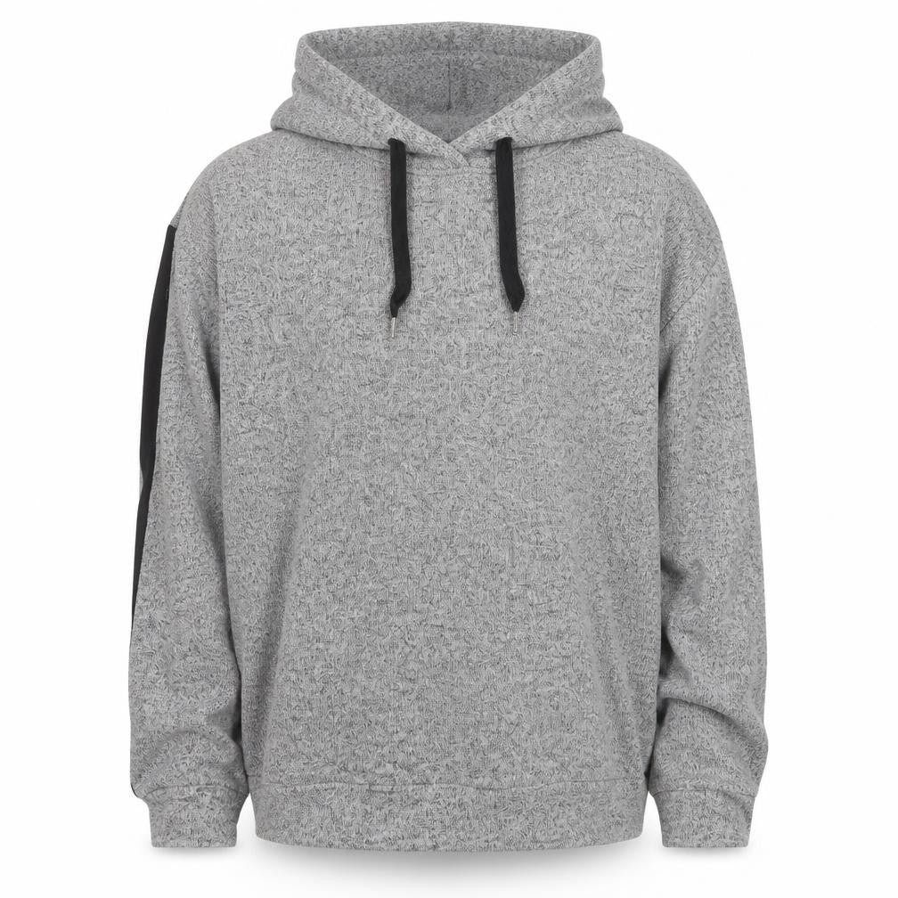 Marks & Spencer Men's Grey Knit Pullover Hoodie Size S